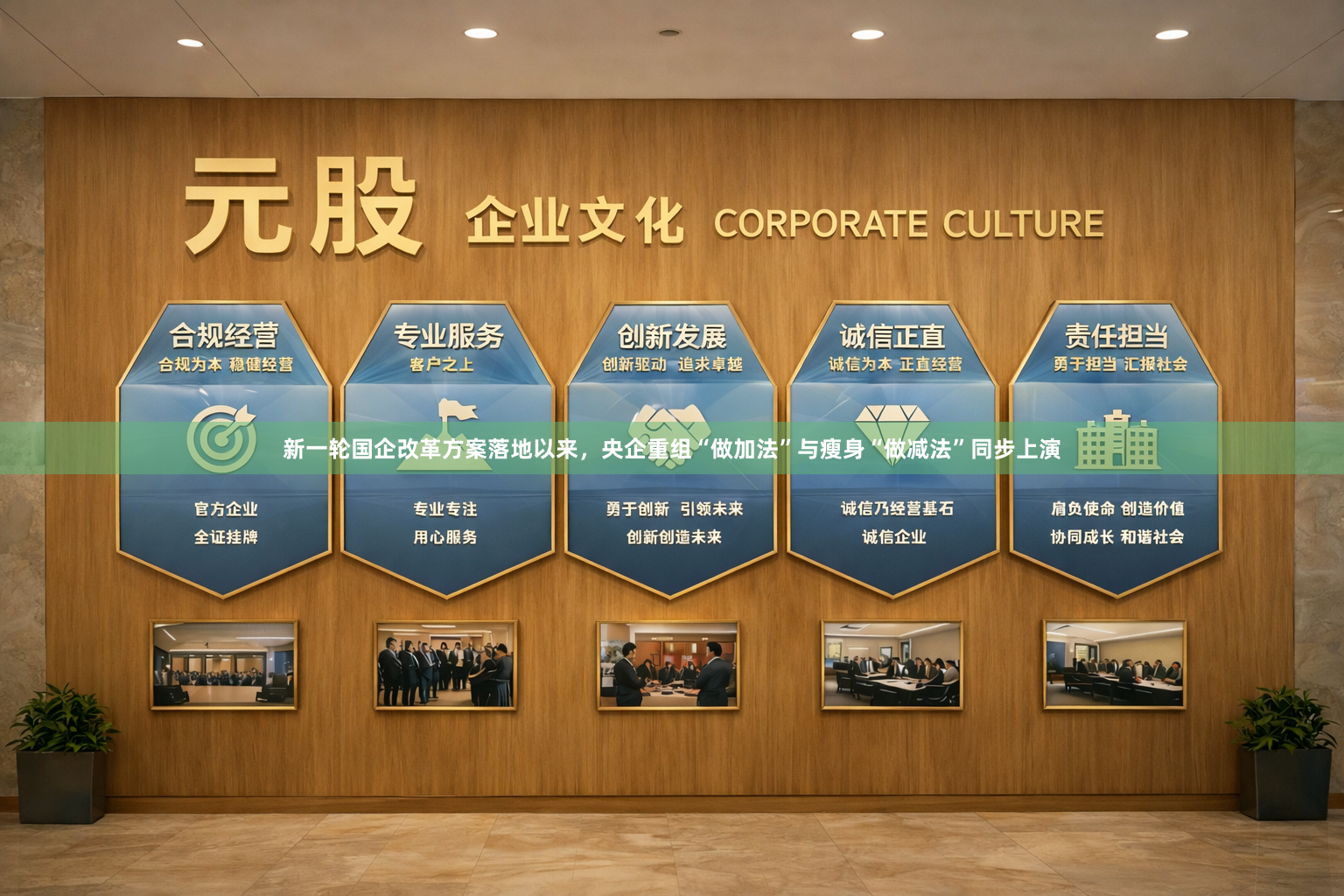 新一轮国企改革方案落地以来，央企重组“做加法”与瘦身“做减法”同步上演